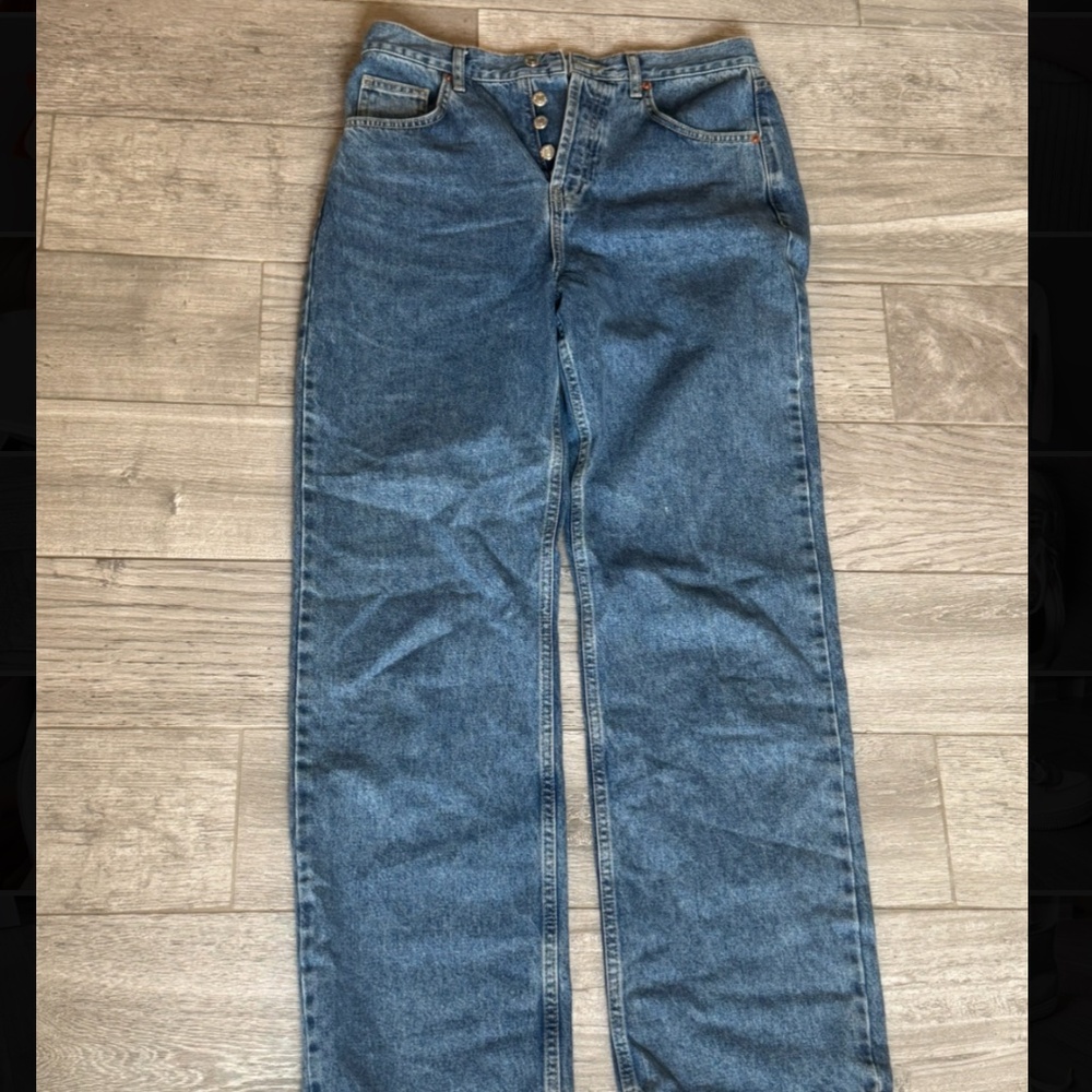Topshop Wide Leg Jeans